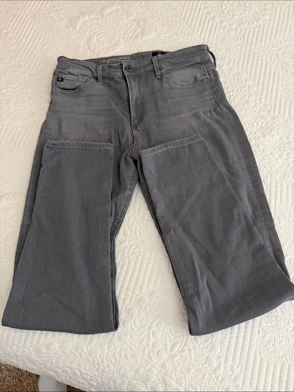 AG Adriano Goldschmied super soft, gray 27 R Skinny Jeans